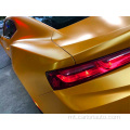 Satin Metallic Yellow Wrap Vinyl